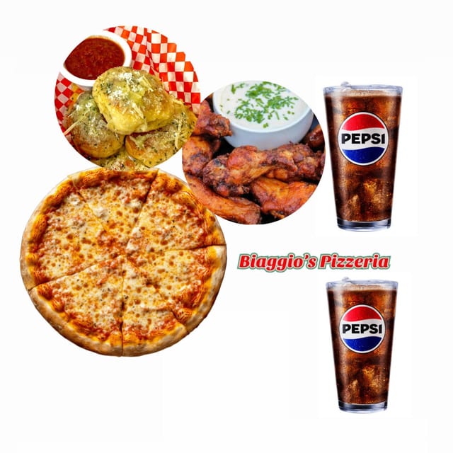 Medium Pizza Combo.