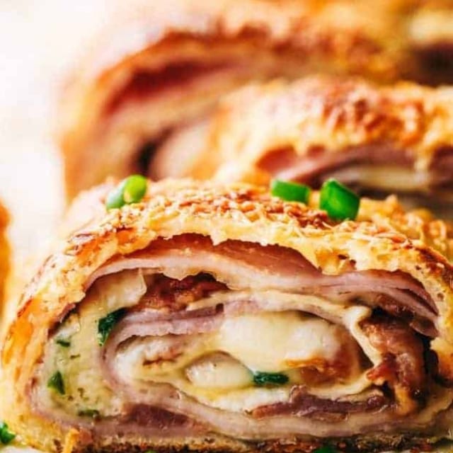 Ham & Cheese Stromboli.