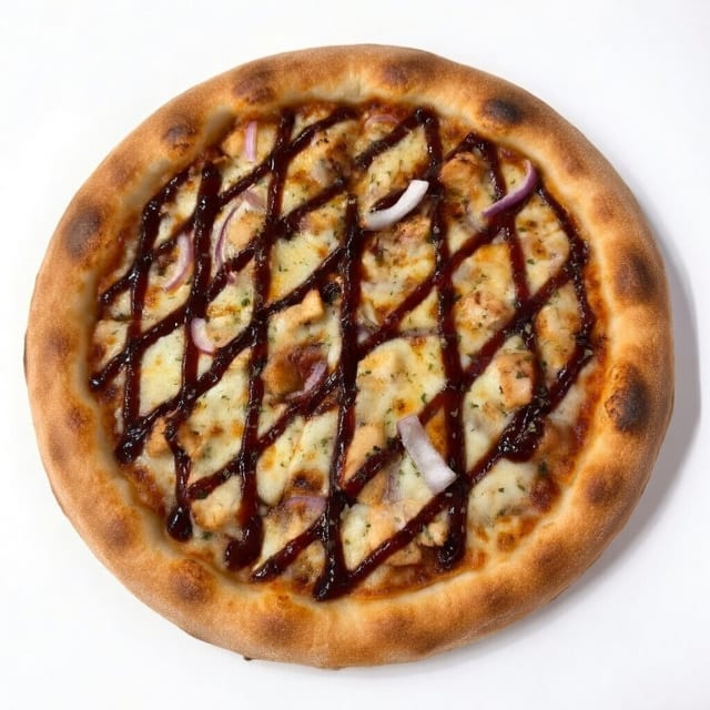 BBQ Chicken Pizza.