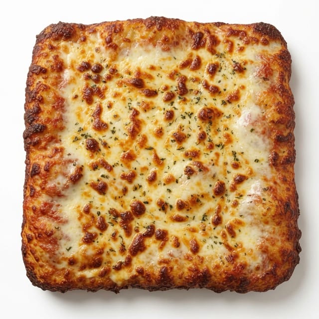 Sicilian Style Pan Pizza.