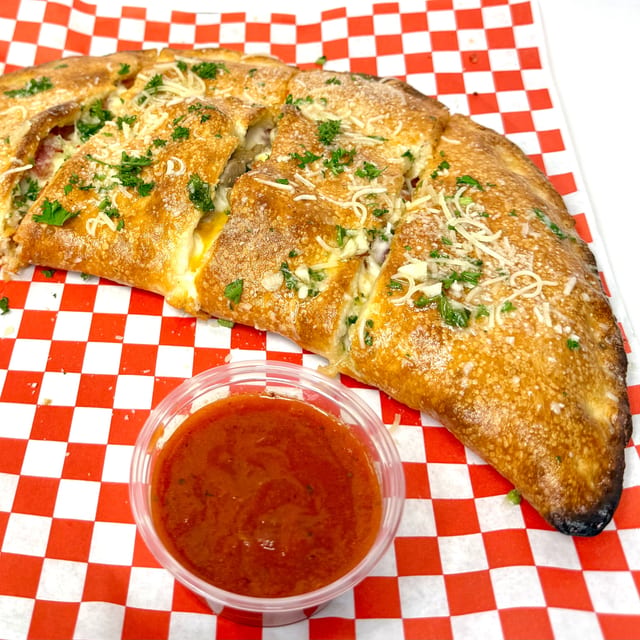 Ham & Cheese Calzone.