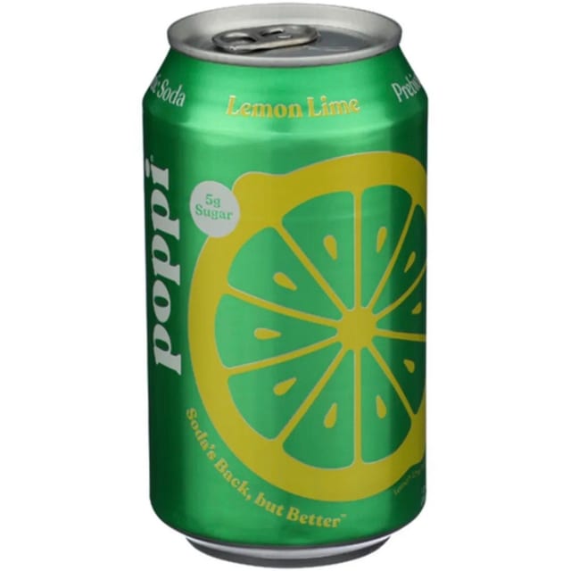 Poppi Lemon Lime.