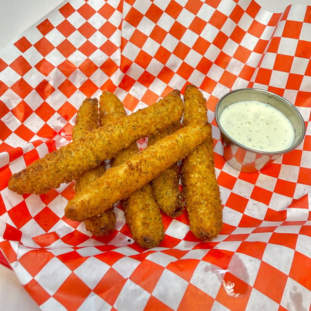 Fried Pickle Spears.