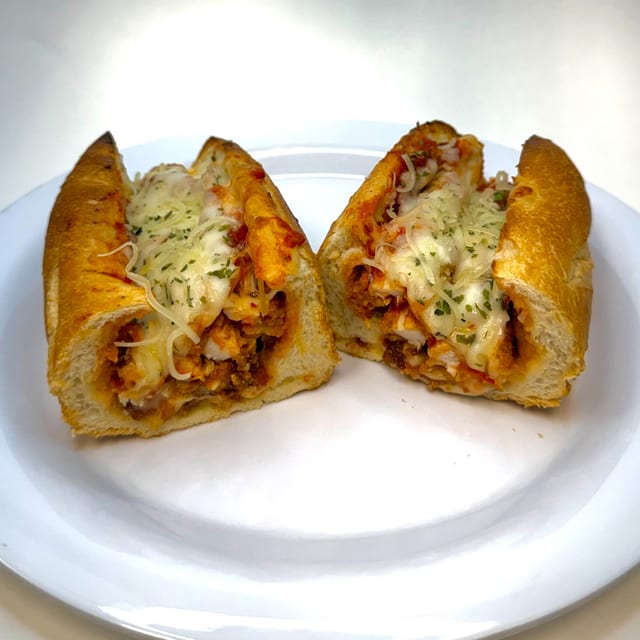 Chicken Parmesan Sub.