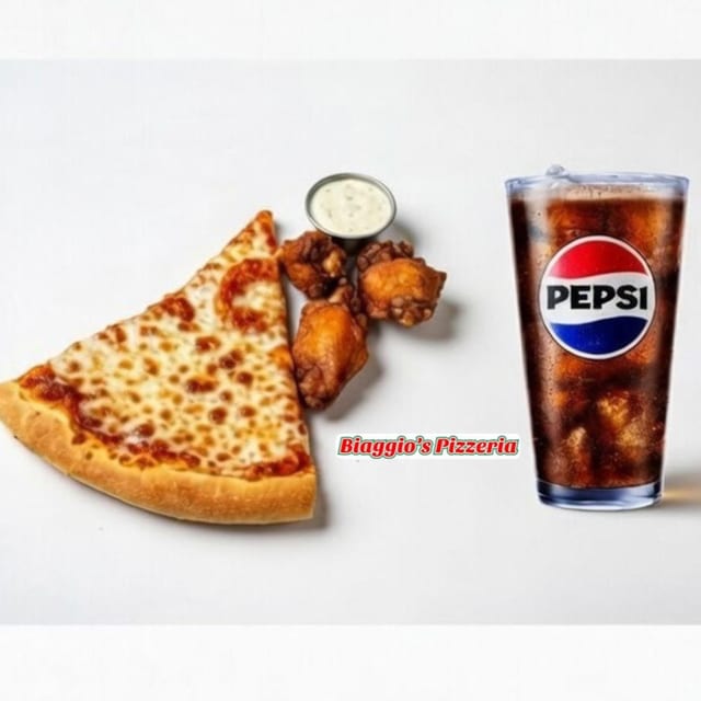 1 Slice & 3 Wings.