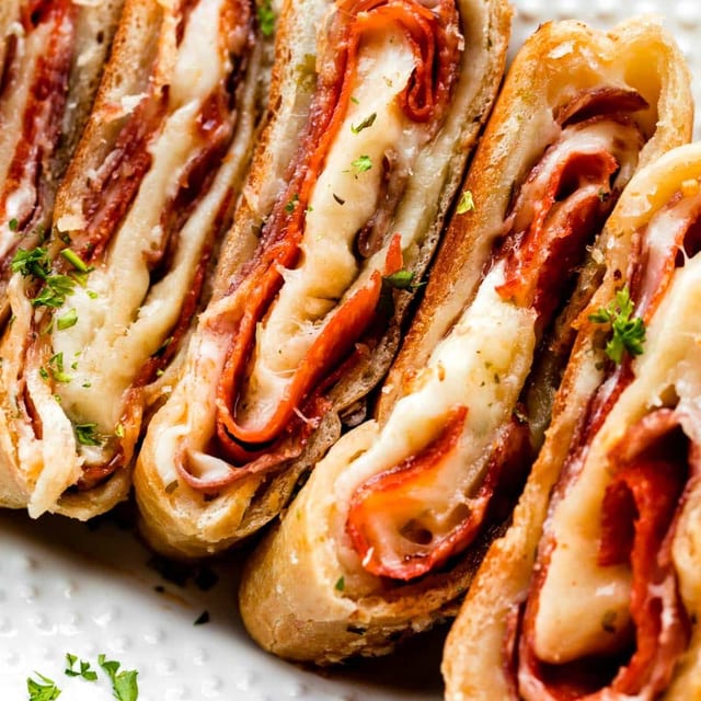 Meat Lovers Stromboli.