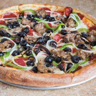 Supreme Pizza (Large 16'' (8 Slices) )