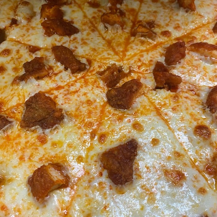 Buffalo Chicken Pizza.