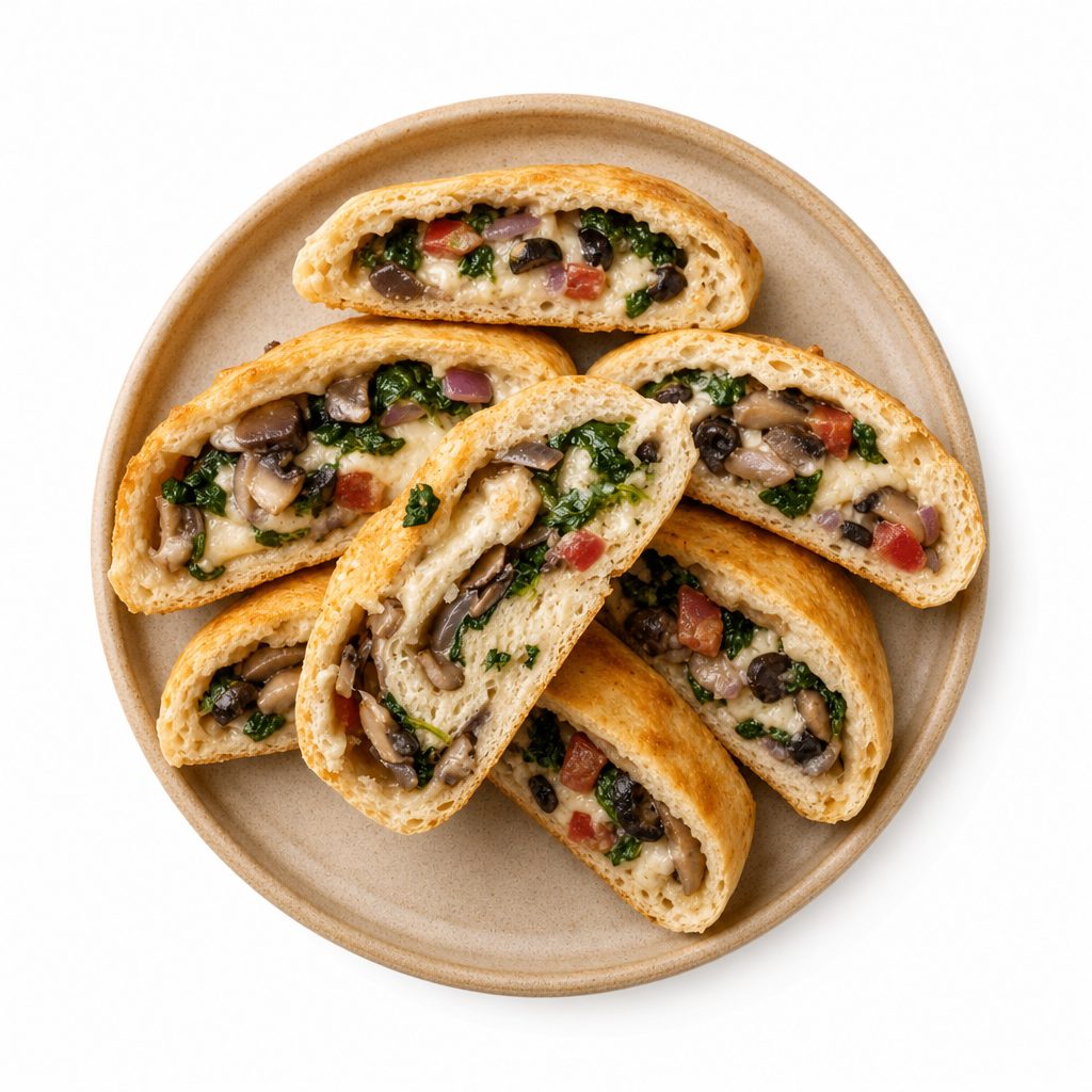 Veggie Stromboli.
