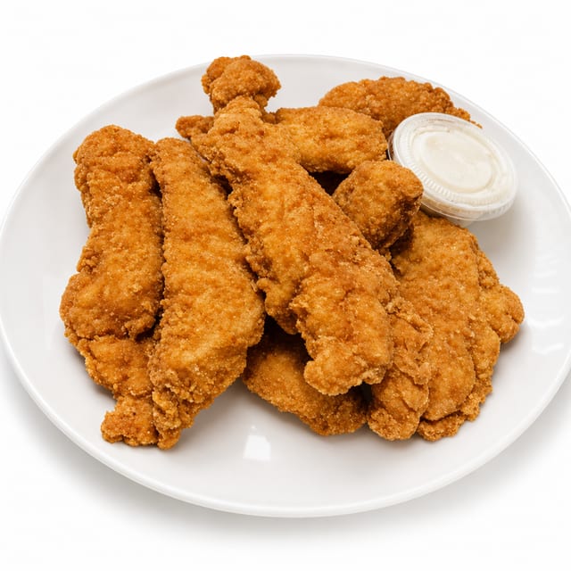 Bucket of Chicken Fingers.