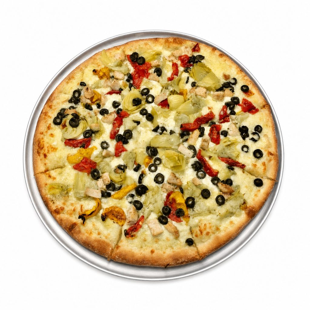Art of Chicken Pizza.