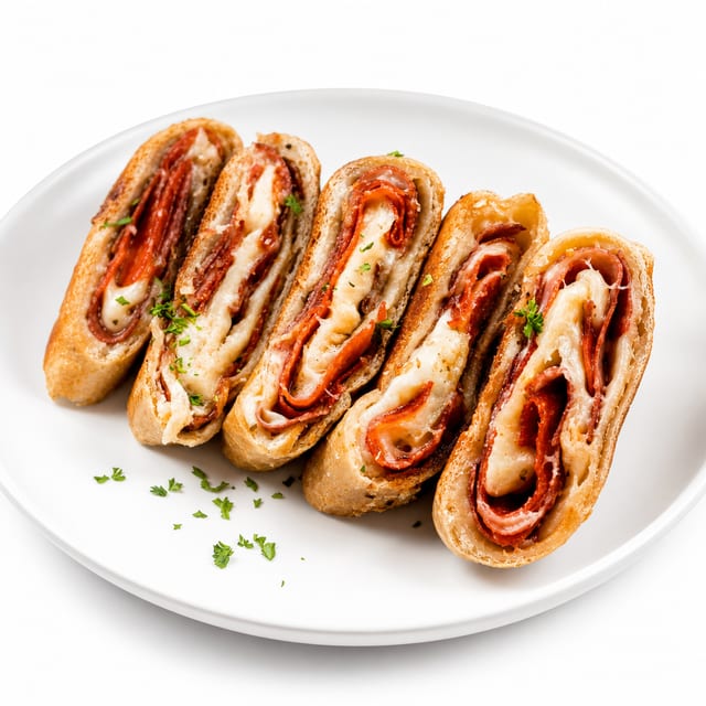 Meat Lovers Stromboli.