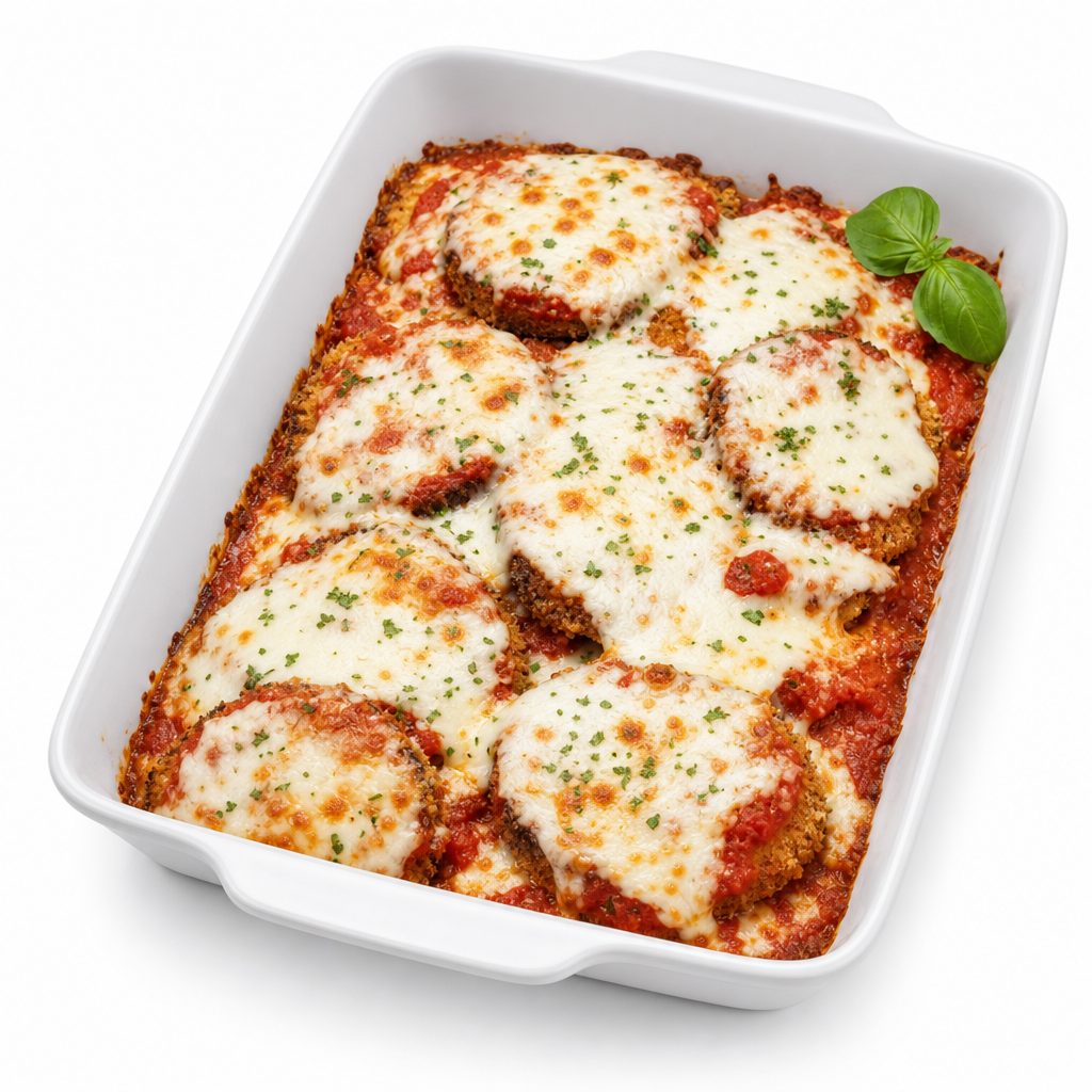 Eggplant Parmesan.