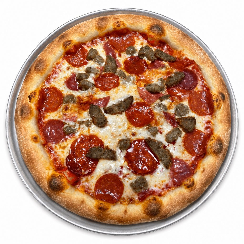 $22 LG 16'' Meat Lovers Pizza.