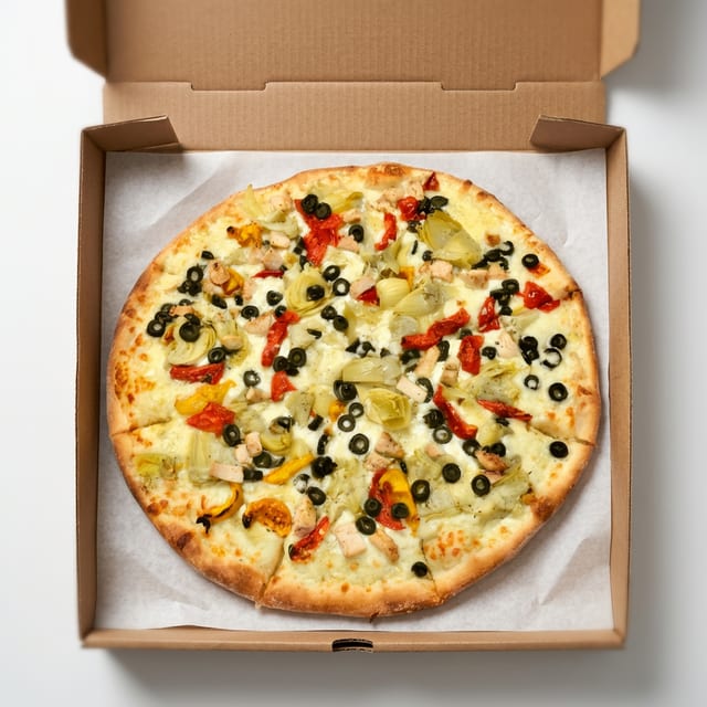 Art of Chicken Pizza.