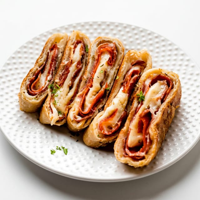 Meat Lovers Stromboli.