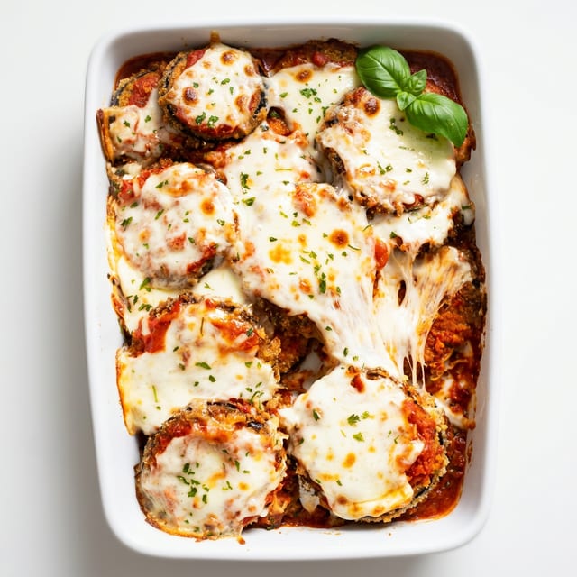 Eggplant Parmesan.
