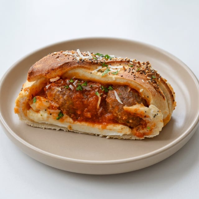Meatball Stromboli.